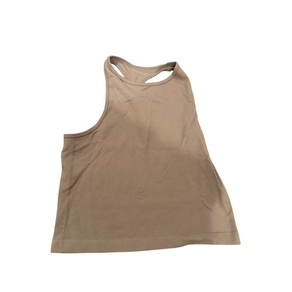 Free People Intimately Tank Top Tan Ribbed Racerback M/L